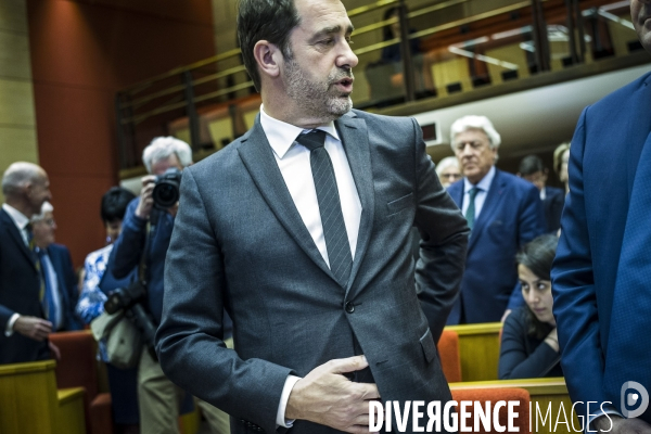 Audition de Christophe Castaner, Laurent Nunez et le Maire au Sénat