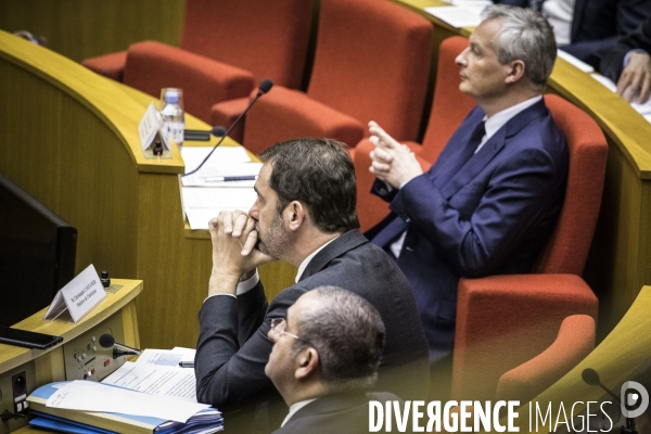 Audition de Christophe Castaner, Laurent Nunez et le Maire au Sénat