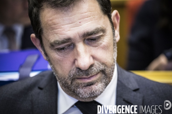 Audition de Christophe Castaner, Laurent Nunez et le Maire au Sénat