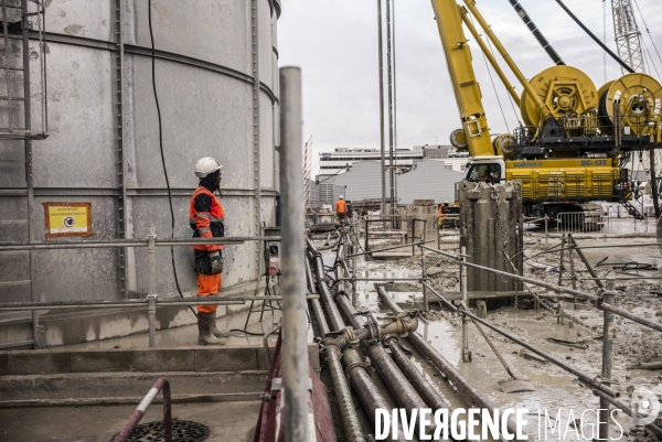 Chantier du grand paris.