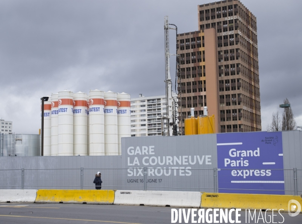 Chantier du grand paris.