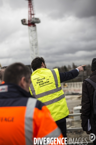 Chantier du grand paris.