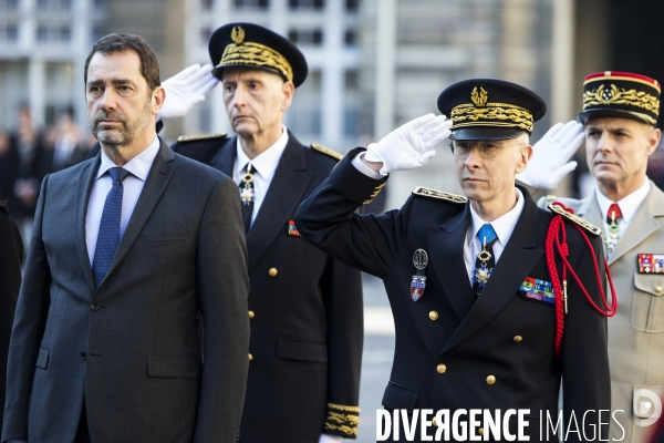Cérémonie d installation de Didier LALLEMENT, nouveau Préfet de police de Paris.