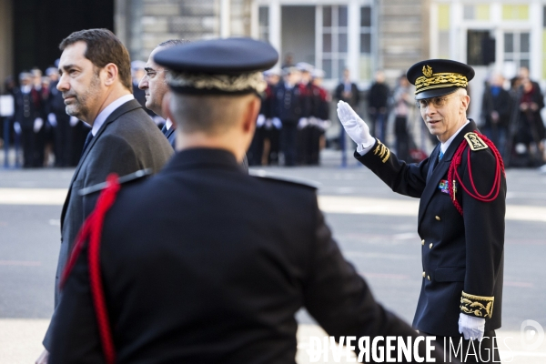 Cérémonie d installation de Didier LALLEMENT, nouveau Préfet de police de Paris.