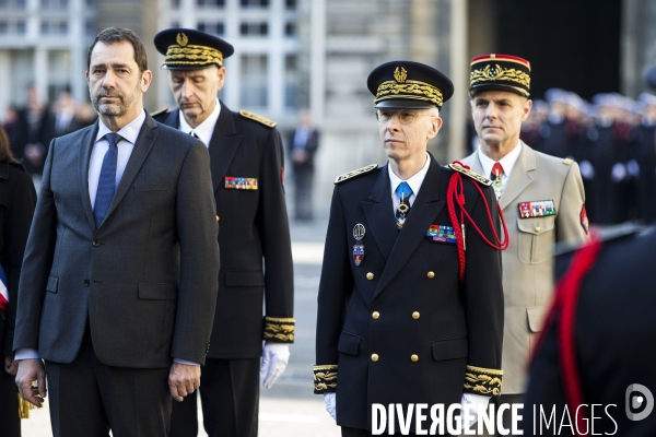 Cérémonie d installation de Didier LALLEMENT, nouveau Préfet de police de Paris.