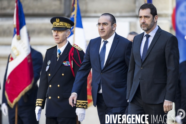 Cérémonie d installation de Didier LALLEMENT, nouveau Préfet de police de Paris.