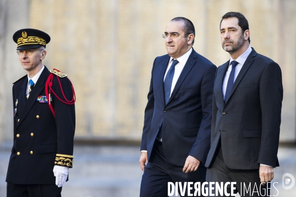 Cérémonie d installation de Didier LALLEMENT, nouveau Préfet de police de Paris.