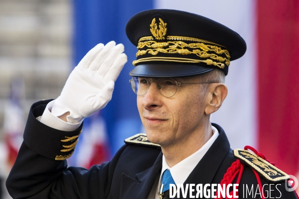 Cérémonie d installation de Didier LALLEMENT, nouveau Préfet de police de Paris.