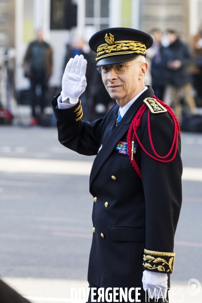 Cérémonie d installation de Didier LALLEMENT, nouveau Préfet de police de Paris.