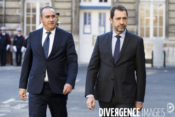 Cérémonie d installation de Didier LALLEMENT, nouveau Préfet de police de Paris.