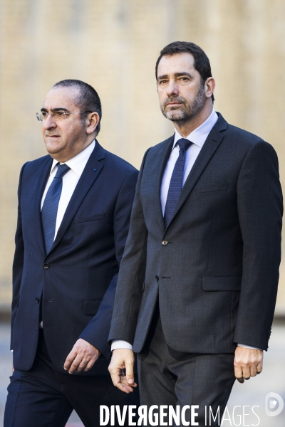 Cérémonie d installation de Didier LALLEMENT, nouveau Préfet de police de Paris.