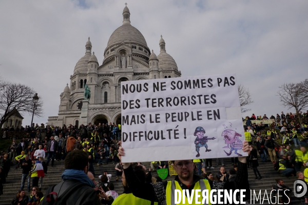 Paris 23 Mars 2019 Gilets jaunes Acte XIX