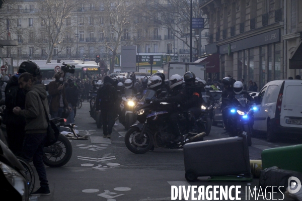 Paris 23 Mars 2019 Gilets jaunes Acte XIX