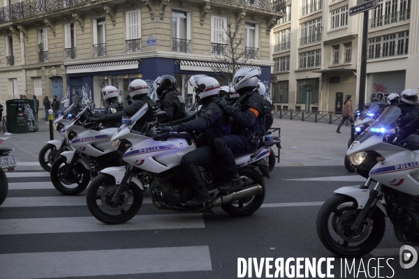 Paris 23 Mars 2019 Gilets jaunes Acte XIX