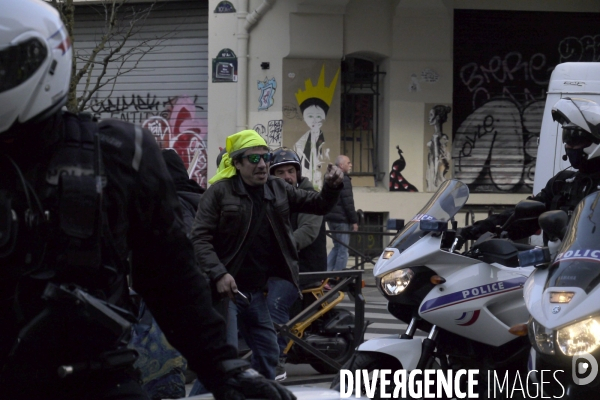 Paris 23 Mars 2019 Gilets jaunes Acte XIX