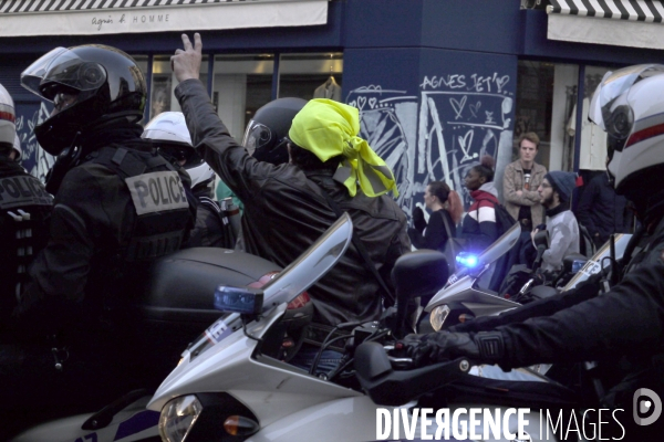 Paris 23 Mars 2019 Gilets jaunes Acte XIX