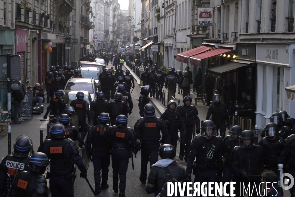 Paris 23 Mars 2019 Gilets jaunes Acte XIX