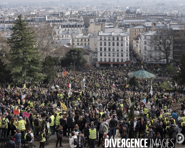 Gilets jaunes Acte XIX, Paris