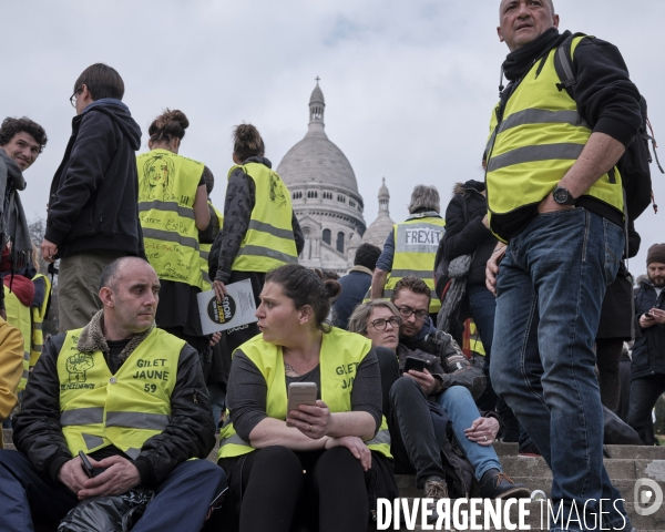 Gilets jaunes Acte XIX, Paris