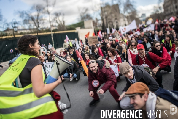 Manifestation unitaire interprofessionnelle