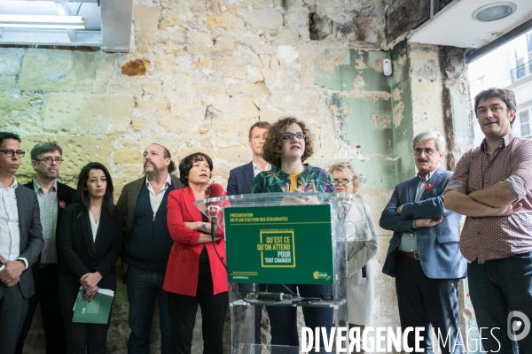 Européennes 2019 :  presentation du plan d action des ecologistes