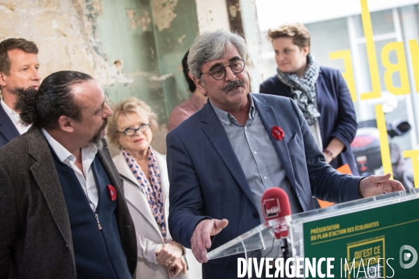 Européennes 2019 :  presentation du plan d action des ecologistes