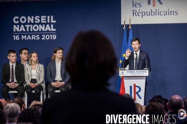 Conseil National du parti Les Républicains.