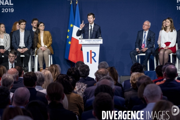 Conseil National du parti Les Républicains.