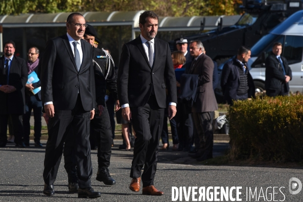 GIGN et RAID, visites de Christophe Castaner et Laurent Nunez.