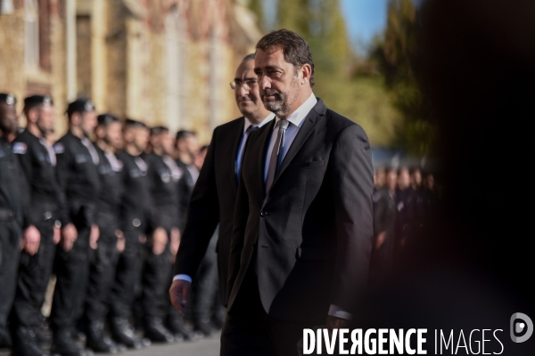GIGN et RAID, visites de Christophe Castaner et Laurent Nunez.