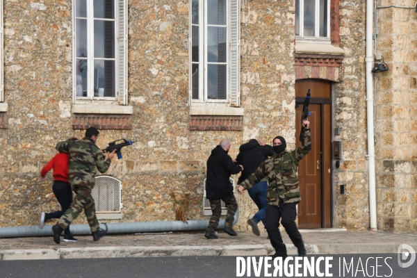 GIGN et RAID, visites de Christophe Castaner et Laurent Nunez.