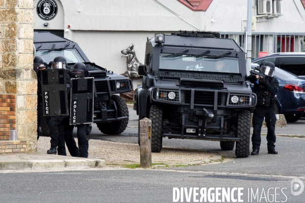 GIGN et RAID, visites de Christophe Castaner et Laurent Nunez.