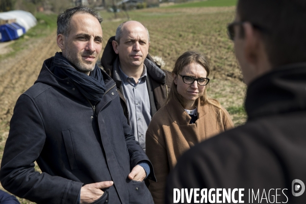 Déplacement de Raphaël GLUCKSMANN sur le thème de l agriculture.