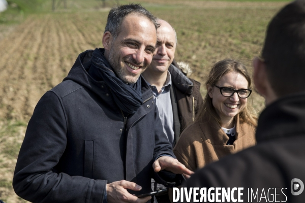 Déplacement de Raphaël GLUCKSMANN sur le thème de l agriculture.