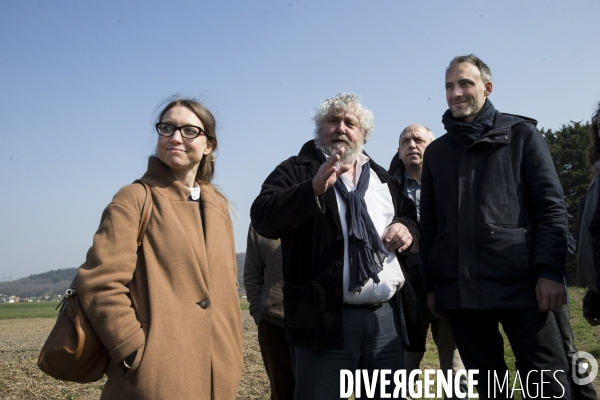 Déplacement de Raphaël GLUCKSMANN sur le thème de l agriculture.