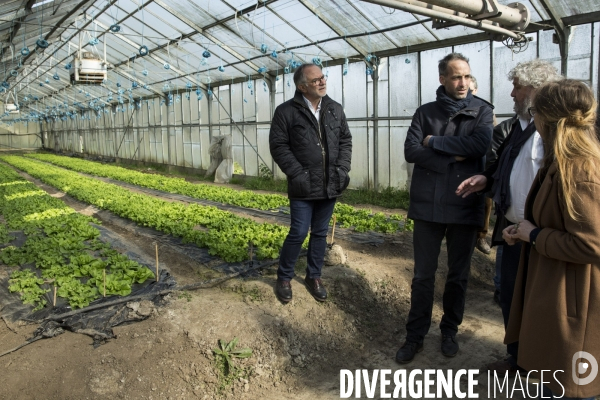 Déplacement de Raphaël GLUCKSMANN sur le thème de l agriculture.