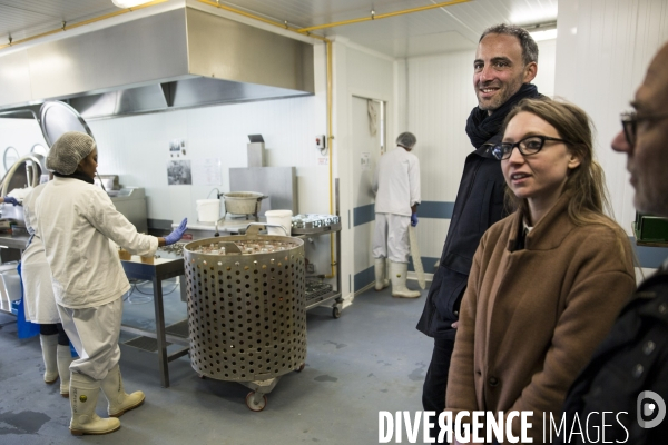 Déplacement de Raphaël GLUCKSMANN sur le thème de l agriculture.