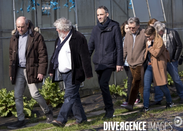 Déplacement de Raphaël GLUCKSMANN sur le thème de l agriculture.