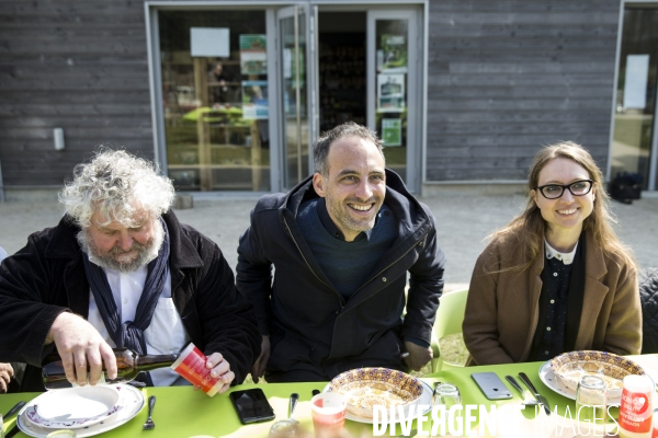 Déplacement de Raphaël GLUCKSMANN sur le thème de l agriculture.