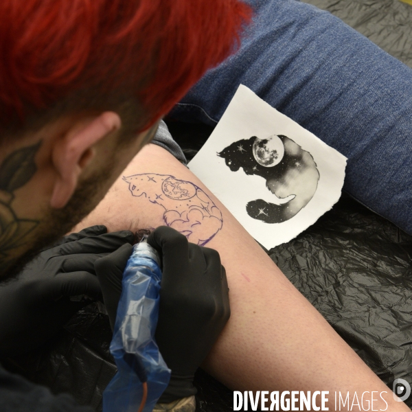 Le salon de tatouage et piercing AENIMA organise un évenement au profit de l association One Voice qui défend les animaux.  Animals rights