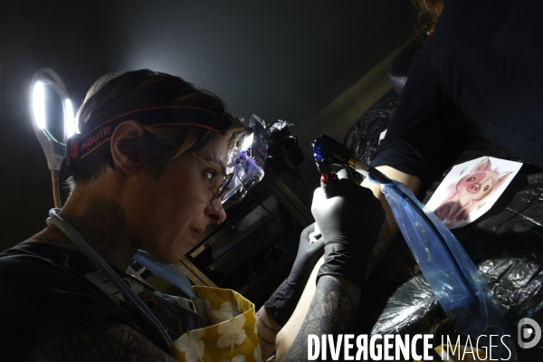 Le salon de tatouage et piercing AENIMA organise un évenement au profit de l association One Voice qui défend les animaux.  Animals rights