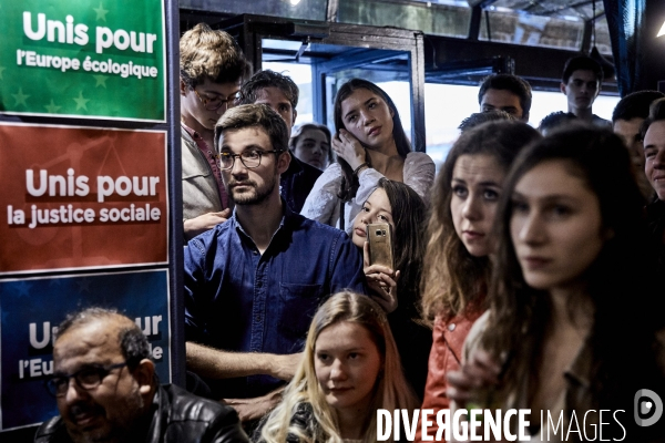 Meet Up jeunes et Raphaël Glucksmann, tête de liste Place publique