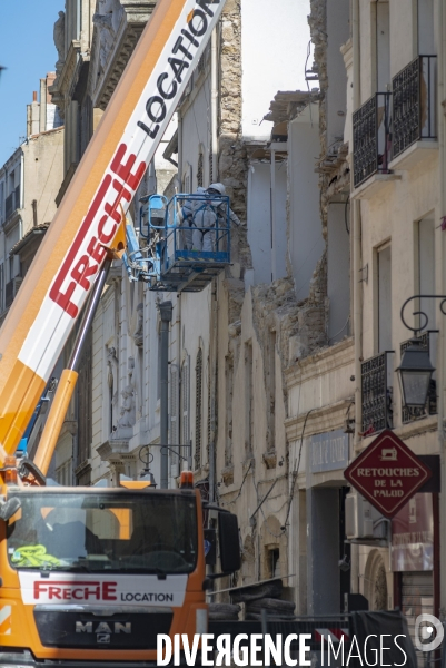 Déconstruction Rue de la Palud à Marseille