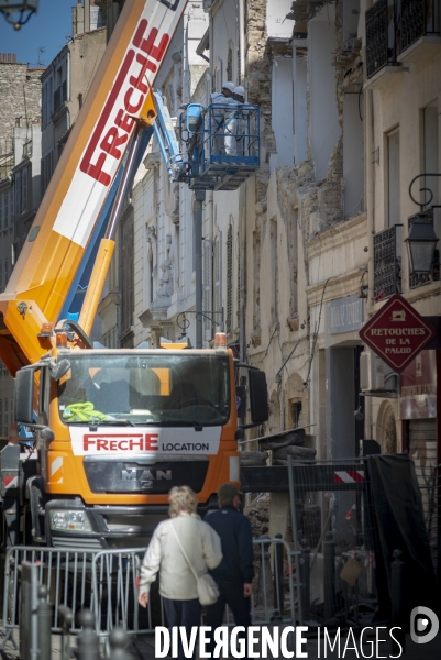 Déconstruction Rue de la Palud à Marseille