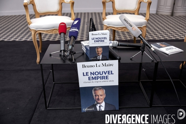 Bruno Le Maire publie  Le Nouvel Empire, l Europe du XXIe siècle 