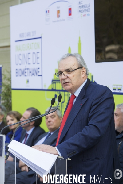 Inauguration de l usine de biométhane de la station d épuration Géolide de Marseille