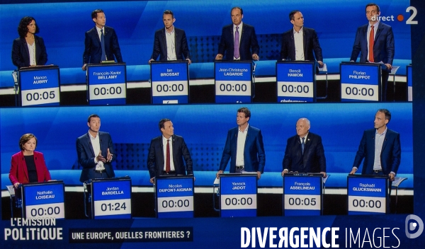 Debat europeennes france 2