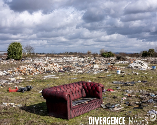 Dépôt sauvage de déchets