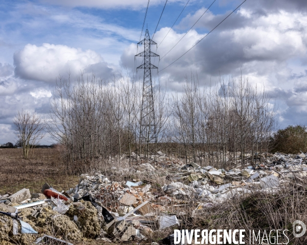 Dépôt sauvage de déchets