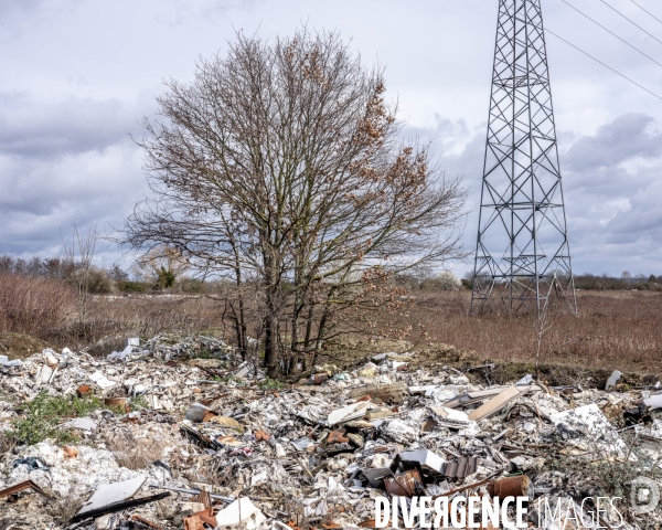 Dépôt sauvage de déchets